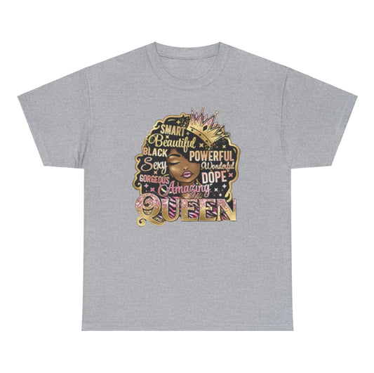 Queen's Words Short Sleeve Tee Shirt (7 Colors)