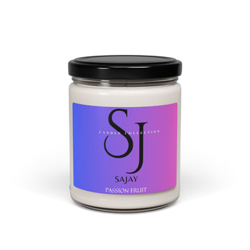 SAJAY Passion Fruit Scented Soy Candle, 9oz