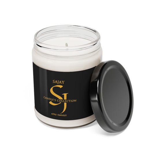 SAJAY Scented Soy Candle, 9oz (Apple Harvest)