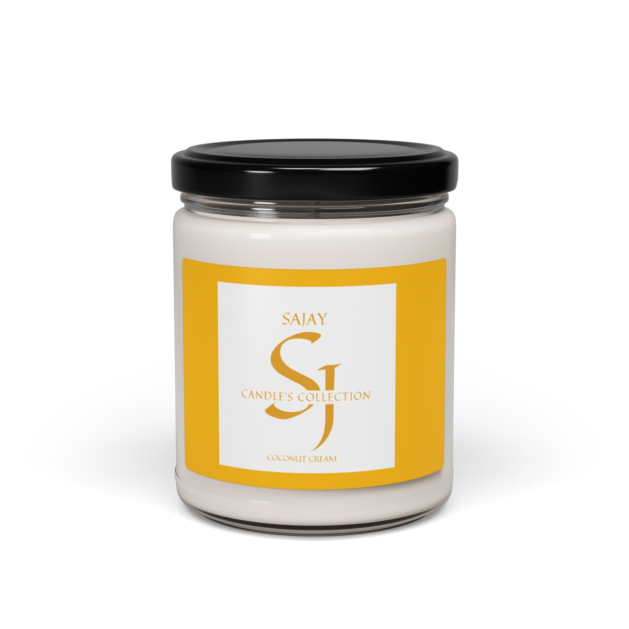 Scented Soy Candle, 9oz Coconut Cream