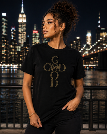 God at the Center (Bling Tee)