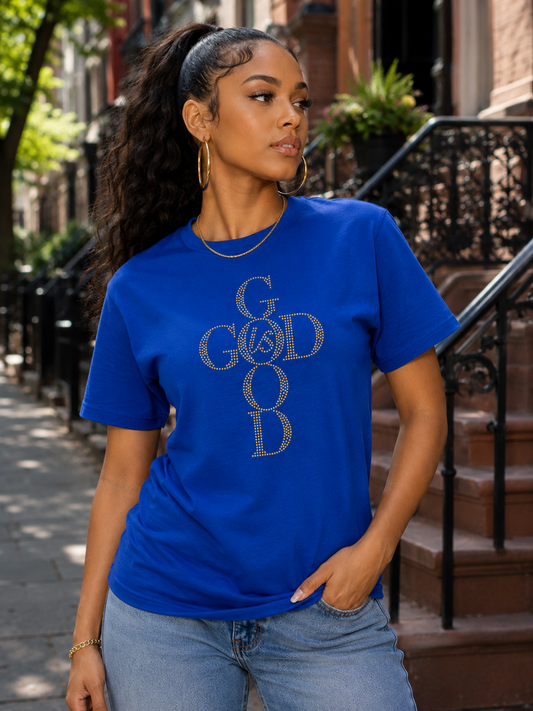 God at the Center (Bling Tee)