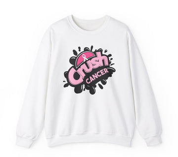 Crush Cancer (Black Design) Sweatshirt