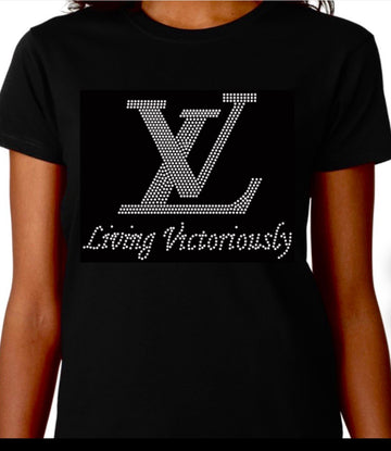 Living Victoriously (Bling Tee)